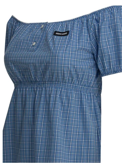 Mini dress with logo MIU MIU | MF6225183AF0076